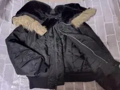 【ビンテージ美品】【Lサイズ】【アルファ】N-2B【希少ブラック】旧タグ