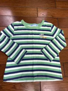 familiar ストライプ 長袖カットソー 100cm