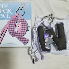 THE MONSTER PIN FOR LOVE ラブブ W