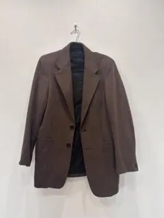 UNIQLO U メンズ テーラードジャケット S ブラウン211-467828のサムネイル