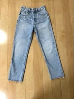 ZARA ザラ切りっぱなし　ジーンズ　デニム　32インチ