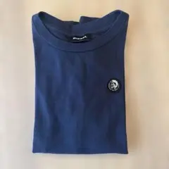 【6/16まで最終値引き】 DIESEL 長袖Tシャツ　ネイビー