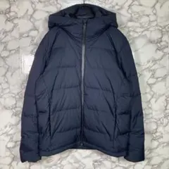 UNIQLO ユニクロ　（M）　シームレスダウンパーカー　ネイビー