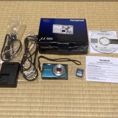 【美品】オリンパス OLYMPUS μ1060 通電動作確認済 マイクロSD付 Amazon | OLYMPUS デジタルカメラ μ1060 (ミュー) シルバー