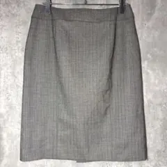 ✨良品✨ エムエフエディトリアル 【L】 スーツ スカート ストライプ グレー