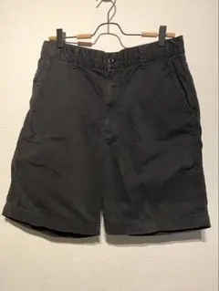 ユニクロ　黒　ショートパンツ