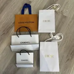 LOUIS VUITTON CHANEL DIOR バッグ 5点セット