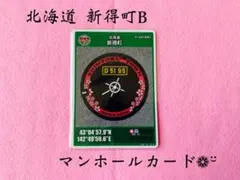 北海道 新得町B マンホールカード 001