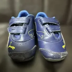 PUMA キッズ スニーカー ネイビー