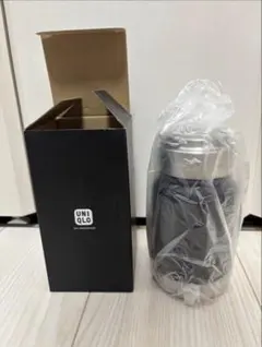 UNIQLO ステンレスボトル ブラック 容量350ml