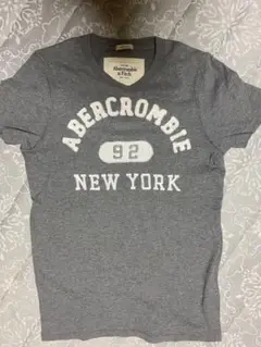 Abercrombie & Fitch グレー Tシャツ S