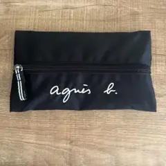 agnes b. アニエスベー ペンケース ポーチ 筆箱 ブラック