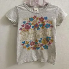 【e.a.B】花柄Tシャツ 100サイズ