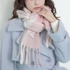 【新品】JILL by JILL STUARTブロックチェックストール マフラー