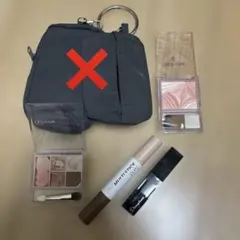 【4点セット】 アイシャドウ チーク ハイライト 口紅 セザンヌ まとめ売り