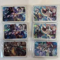 原神　ウエハース　シール　6枚セット