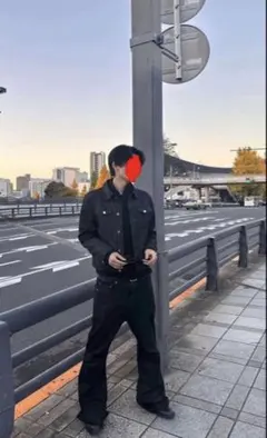 DECOROSOコーティングデニムジャケット　サイズ1