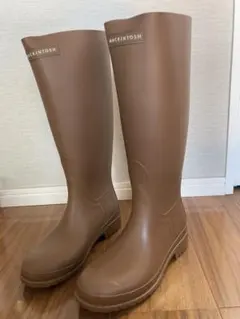 【新品・訳あり】MACKINTOSH WISTON レインブーツ ブラウン 37 Mackintosh（マッキントッシュ） 長靴 レインブーツ MACKINTOSH