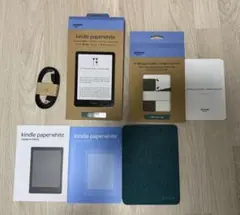 美品 Kindle Paperwhite 32GB 第12世代 純正カバー付
