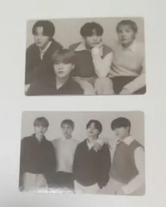 BTS  MONOCHROME  ミニフォト  ユニット 2枚