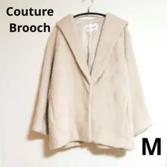 Couture Brooch セーラーカラーシャギーショートコートMのサムネイル