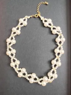 エレガントパールネックレス