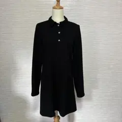 ZARA 黒ビジュー付きワンピース