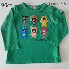 タブルB/ミキハウス★日本製★アフロ★ロンT★長袖Tシャツ★90㎝