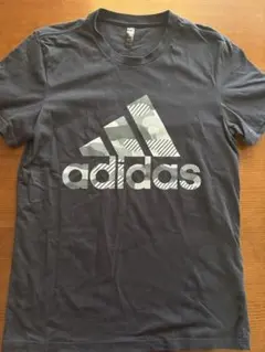 ★used★adidas レディース　Tシャツ　ネイビー　紺色