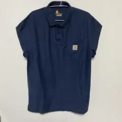 Carhartt ポロシャツ ネイビー Mサイズのサムネイル