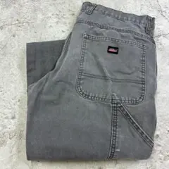マ*督様 Dickies　ディッキーズ　ダック　ペインターパンツ　グレー　古着
