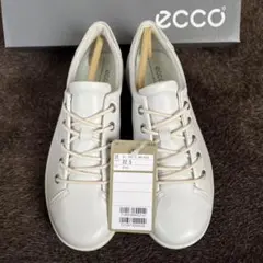 新品未使用】ecco 36 オフホワイト soft8 定価2.8万 カンペール - メルカリ