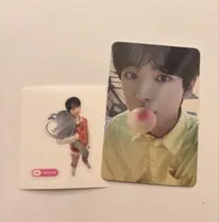 nct wish poppop wichu ユウシ サクヤ トレカ ステッカー