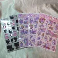 サンリオ キラキラカプセルシール他 6点セット
