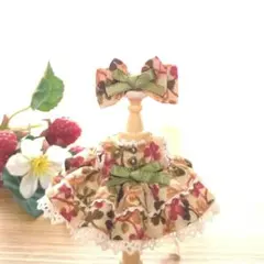 小さいサイズ♡クローバー柄♪ワンピース♡メルカリ便♪のサムネイル