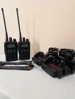 未使用・2台】STANDARD VXD450S デジタル簡易無線機＋オプション