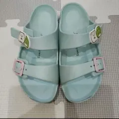 キッズ 19cm サンダル すみっコぐらし ブルー 水色 女の子 春夏のサムネイル