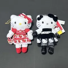 ハローキティ展　ハローキティ ぬいぐるみ 2体セット