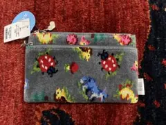 【新品・未使用 完売品】フェイラー ハイジフレンズフォレスト　グレー ポーチ