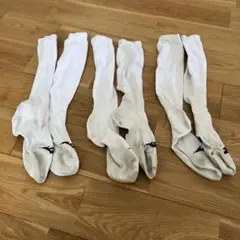ミズノ野球用白ソックスのサムネイル