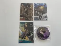 進撃の巨人 クリアカードと缶バッジセット