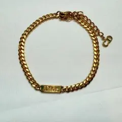 Dior ゴールド 喜平 チェーン ブレスレット