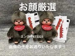 新品 ミニサイズ モンチッチ キーチェーン 男の子 ぬいぐるみ マスコット 2点