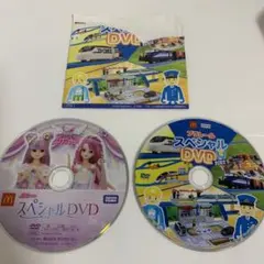 プラレール、リカちゃんDVD2枚入り　2022年