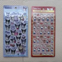 新品【正規品】ボンボンドロップシール クロミ ミニハローキティレッド