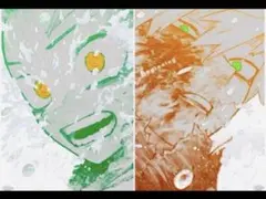 ヒロアカ原画展　The Biginning A2アートポスター2枚セット