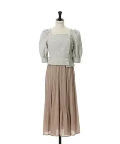 herlipto Meurice Pleated Lace Dress - メルカリ