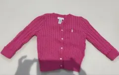 Ralph Lauren ピンク カーディガン 24M