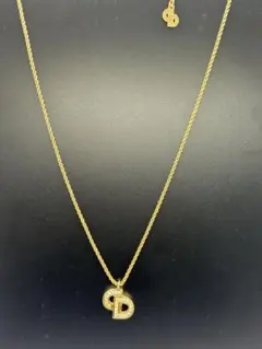 Christian Dior CDロゴ ネックレス ヴィンテージ ディオール