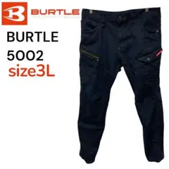 美品！BURTLE 5002 コーデュラストレッチカーゴデニム 3L